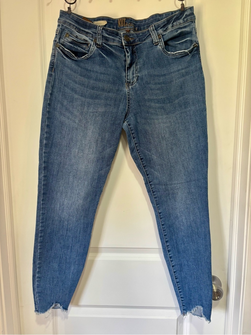 Kut From The Kloth Carlo Ankle Skinny Jeans in Nerine Women’s Sz 14